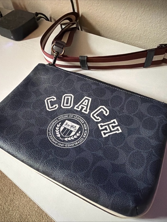 Coach Handbags - Coach Navy Crossbody